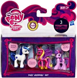 MY LITTLE PONY MINIS:PONY WEDDING SET